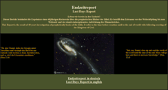 Desktop Screenshot of endzeitreport.de